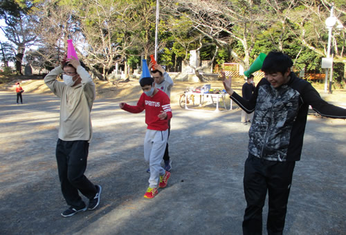 公園での運動